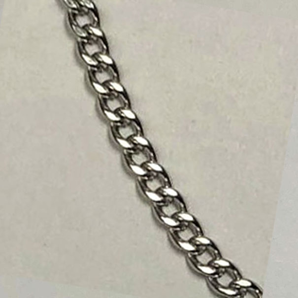 Sample premium chain display image with dog tag