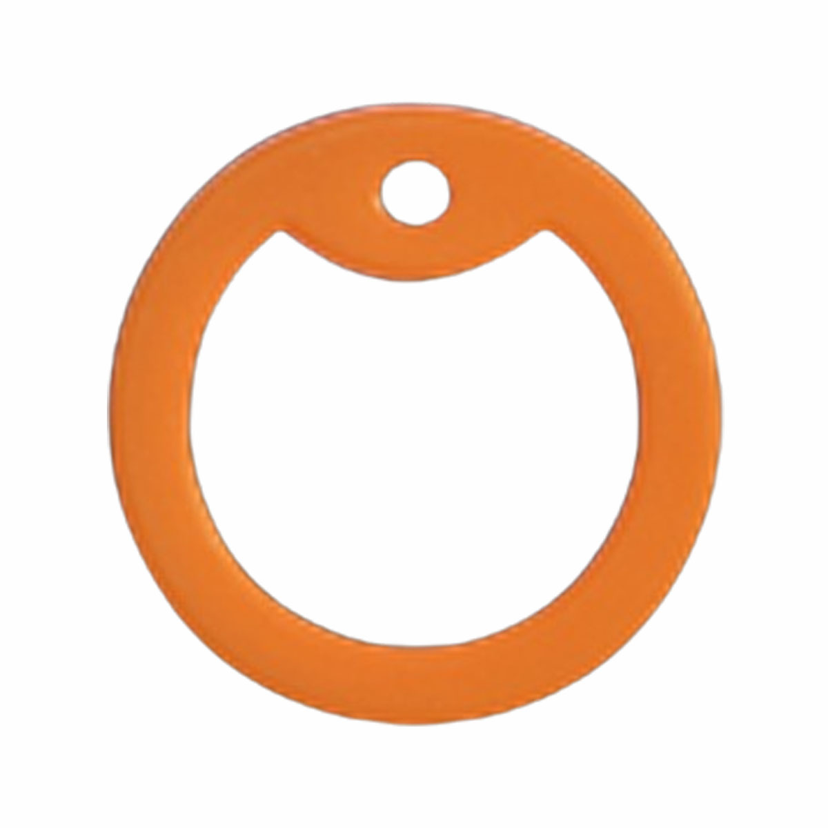 Orange Dog Tag Silencer