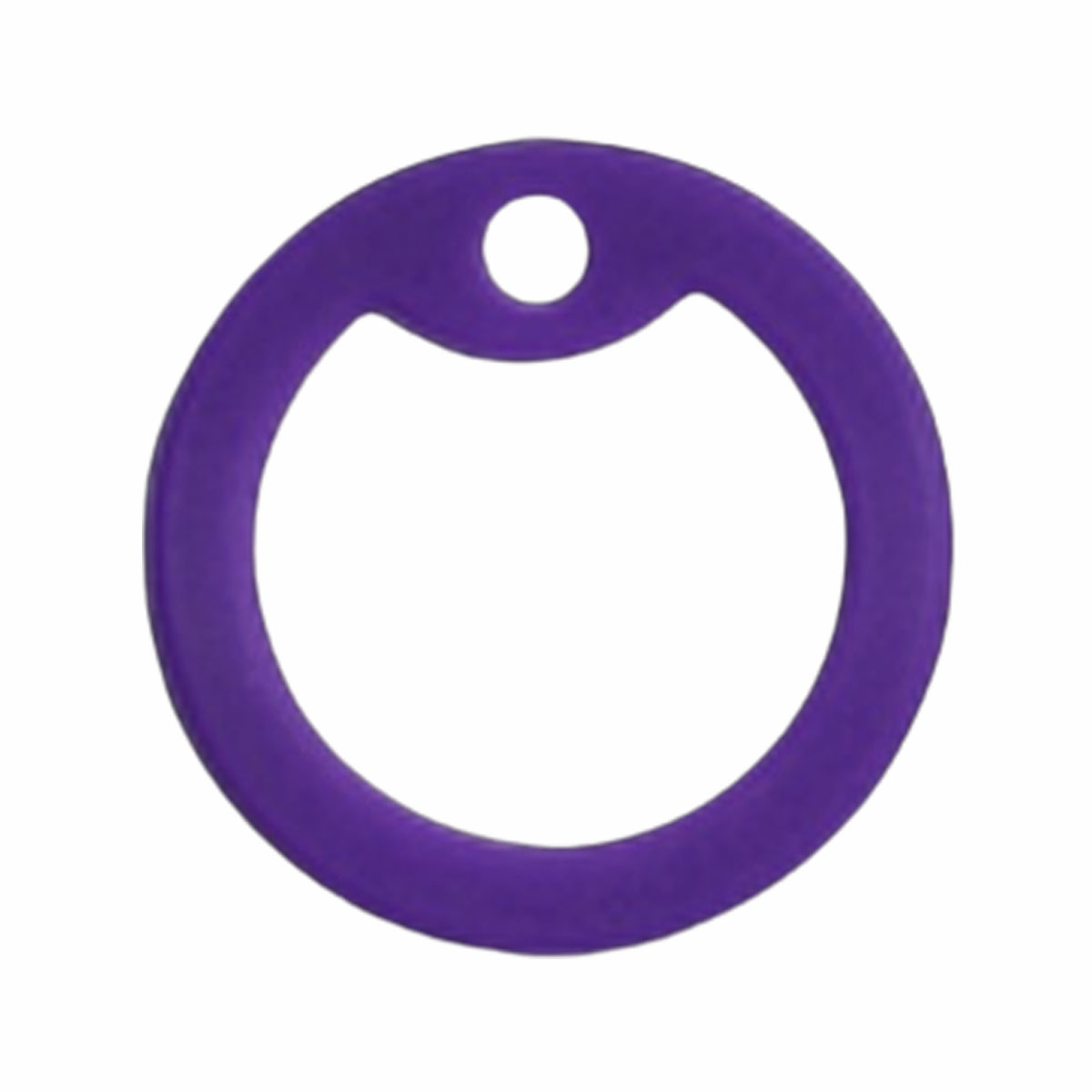 Violet Dog Tag Silencer