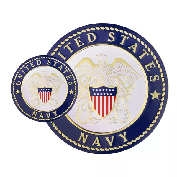 Navy Car Badge
