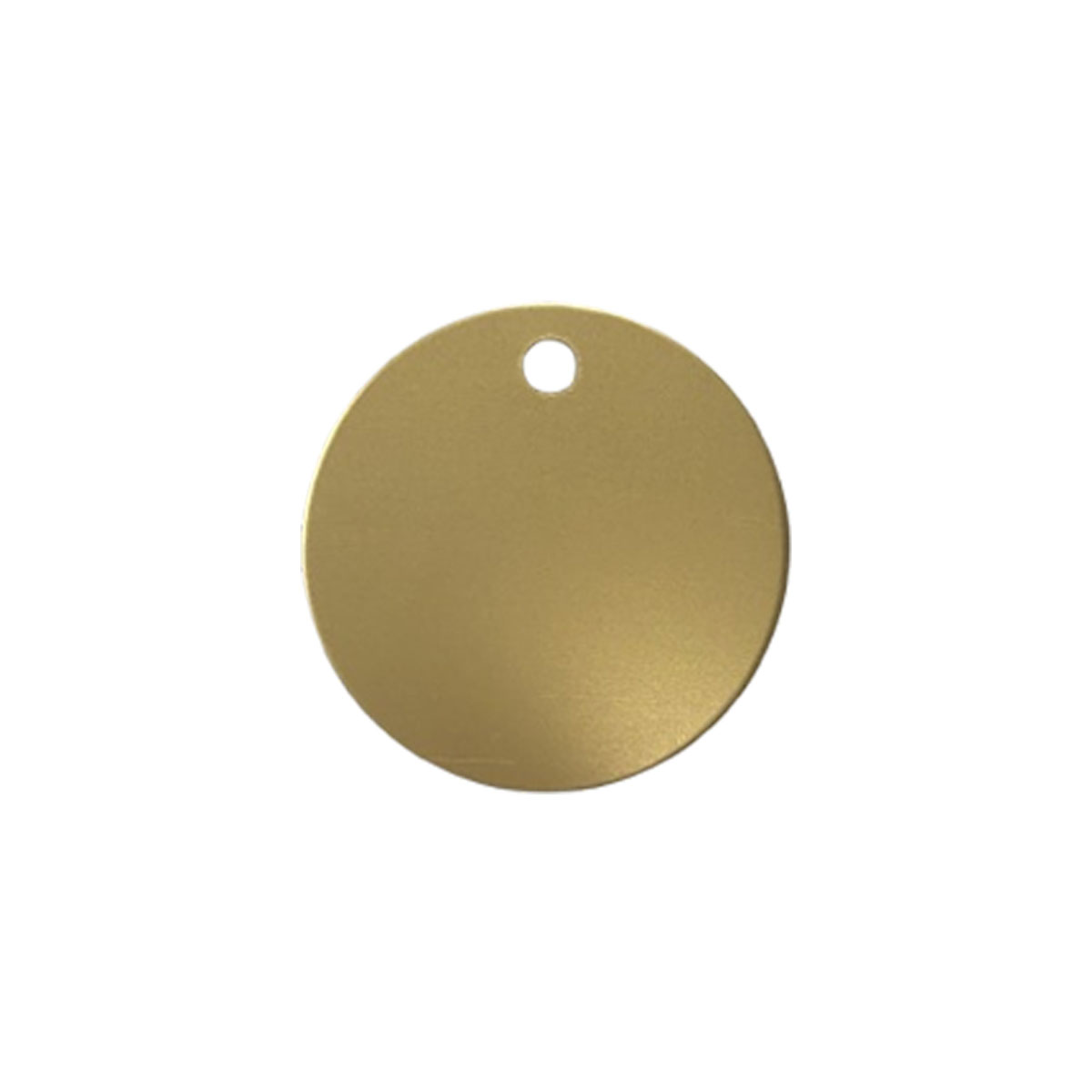 Gold Round Aluminum