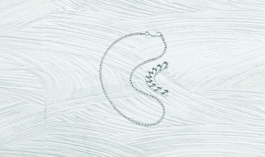 3.0mm Stainless Curb Link Chain