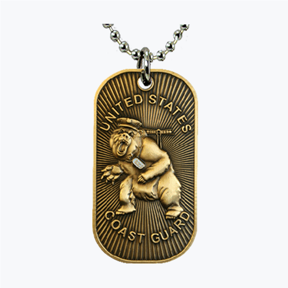 Coast Guard Mascot Dog Tag