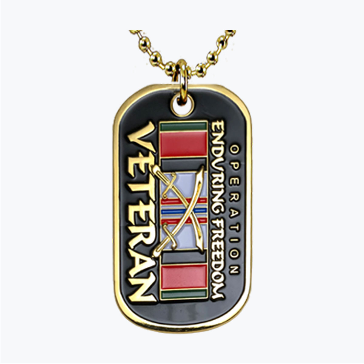 Operation Enduring Freedom Veterean Dog Tag