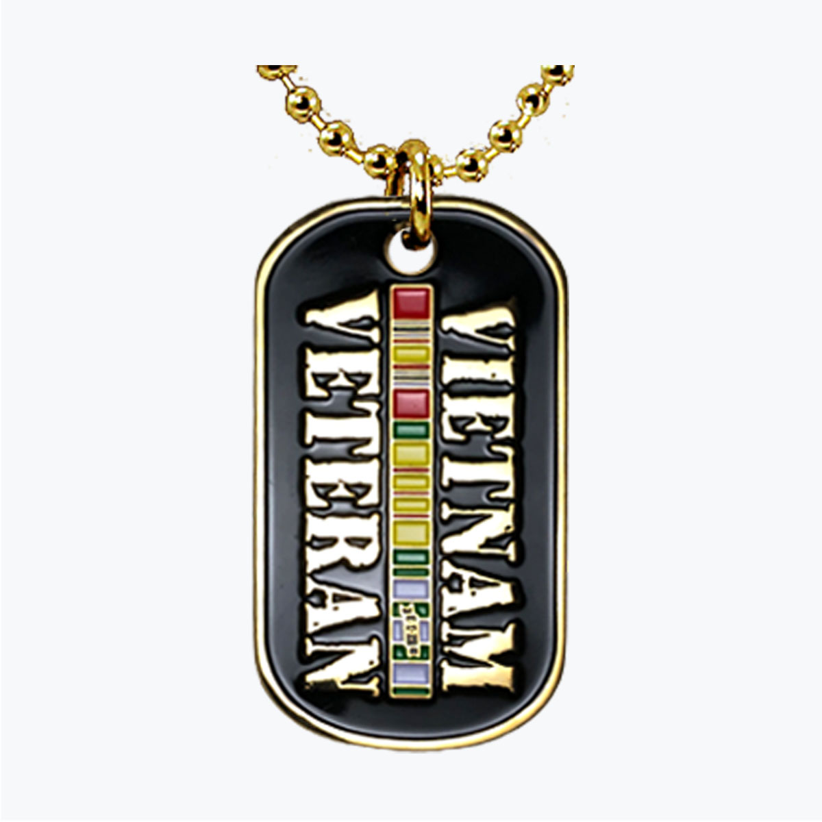 Vietnam Veteran Metal Dog Tag