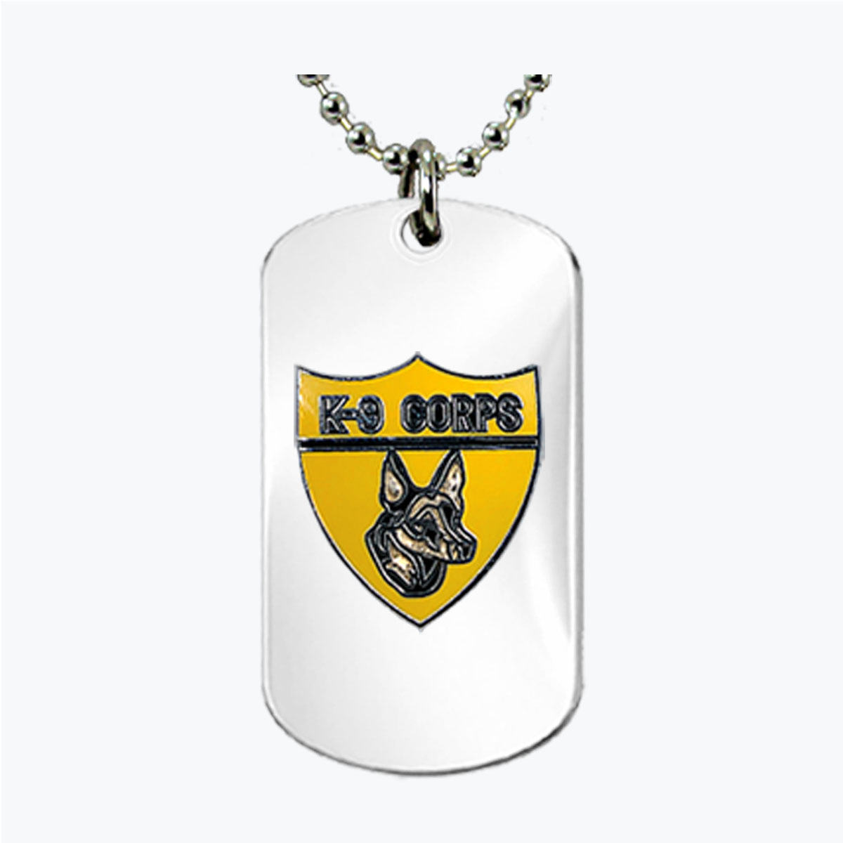 K9 Corps Shield Dog Tag