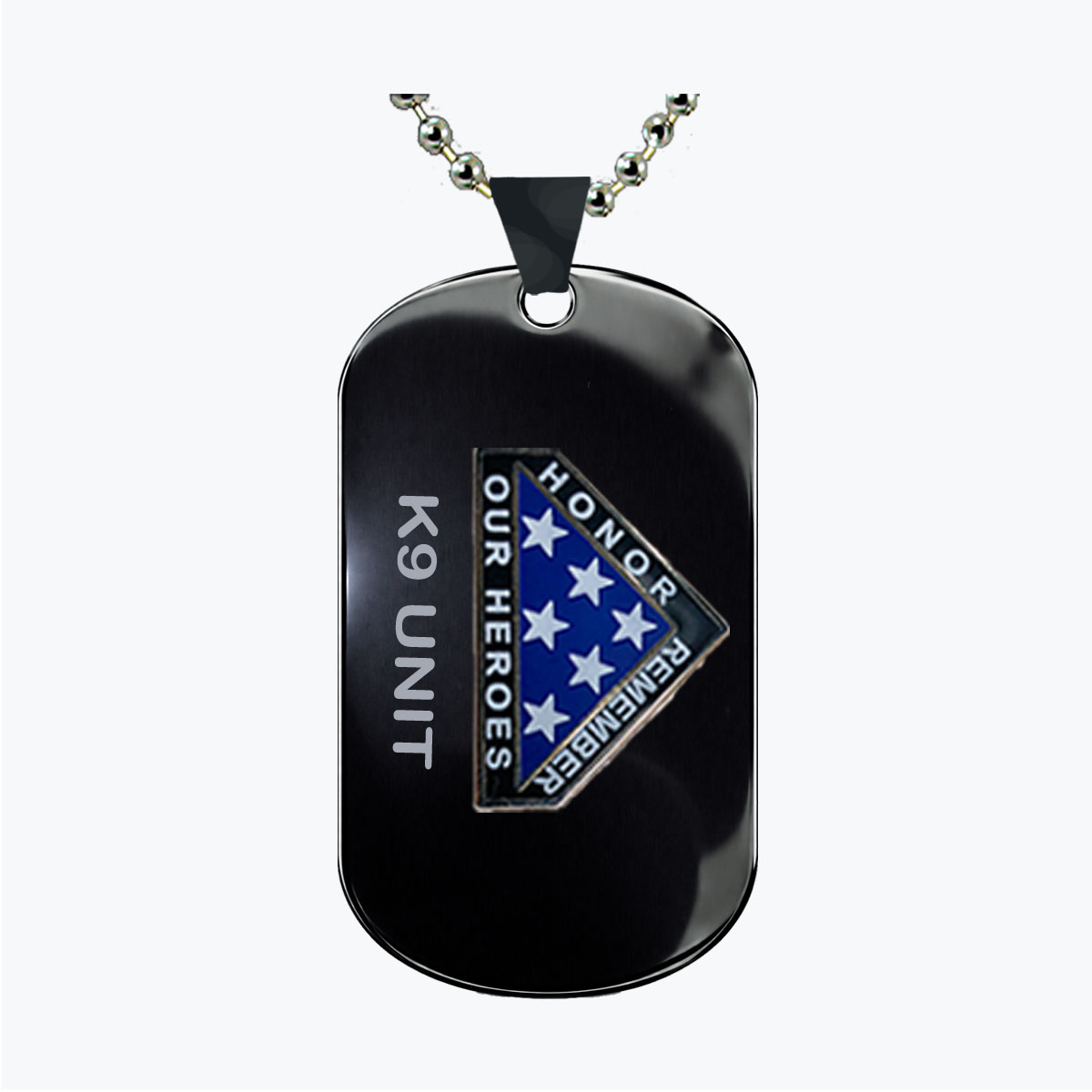 K9 Unit Memorial Tribute Dog Tag