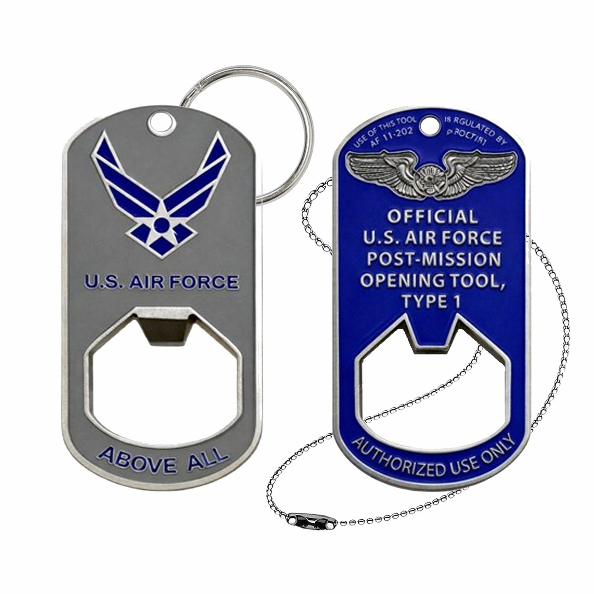 Air Force Post Mission Bottle Opener