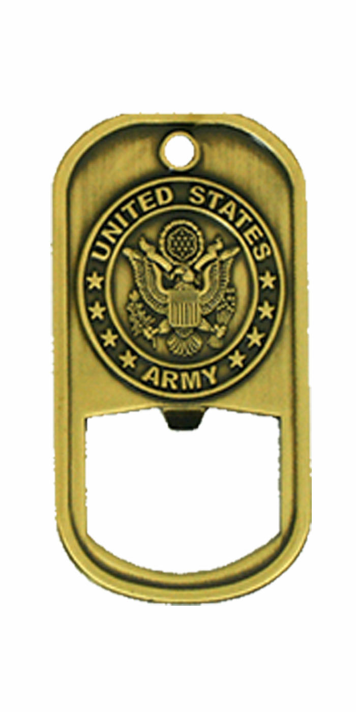 Army Bottle Opener - Front View
