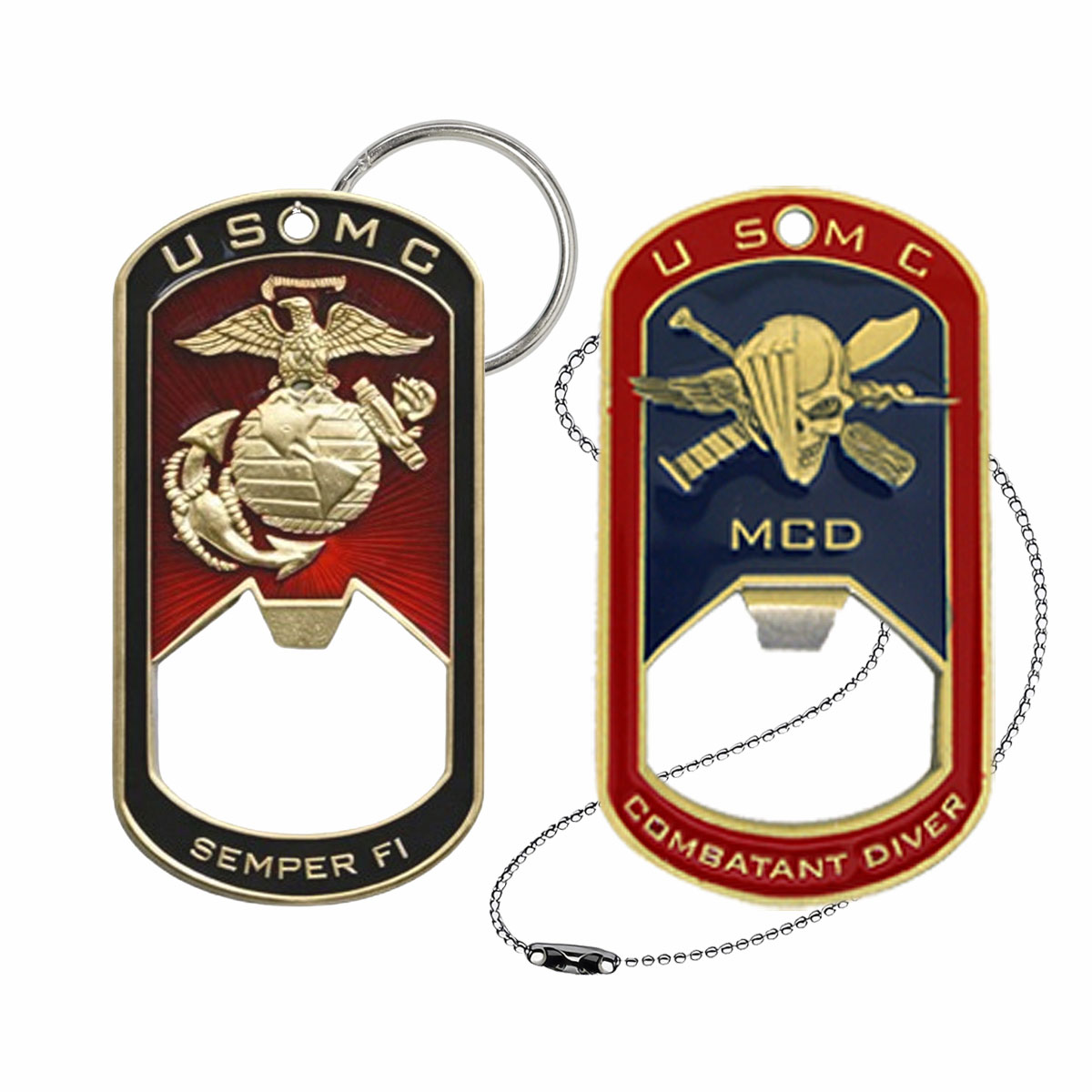 Marine Combatant Diver Bottle Opener