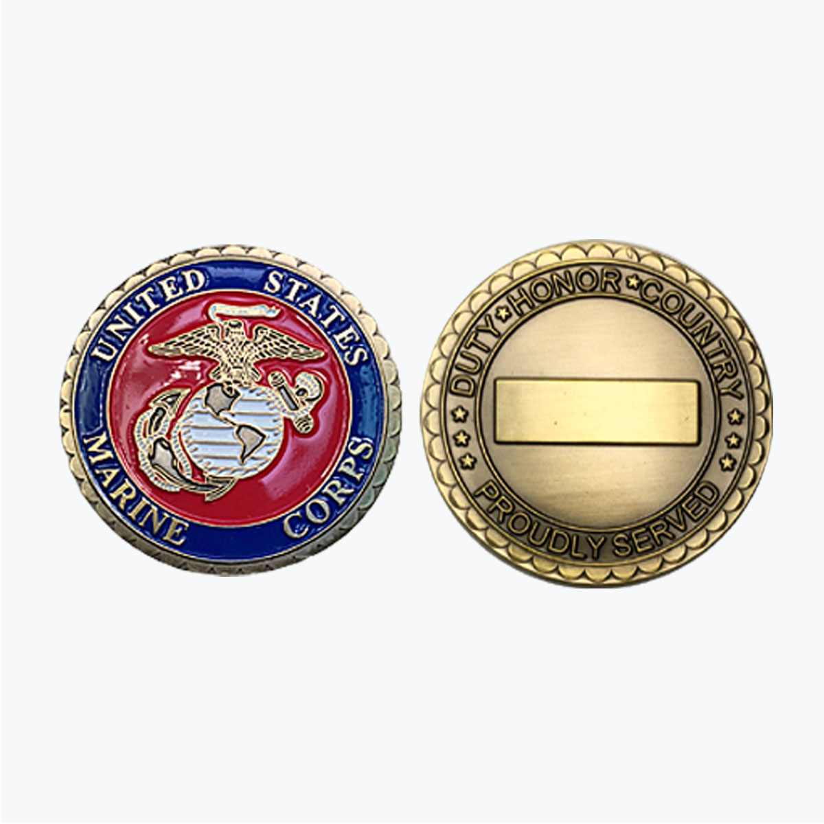 U.S. Marine Corps Insignia Challenge Coin