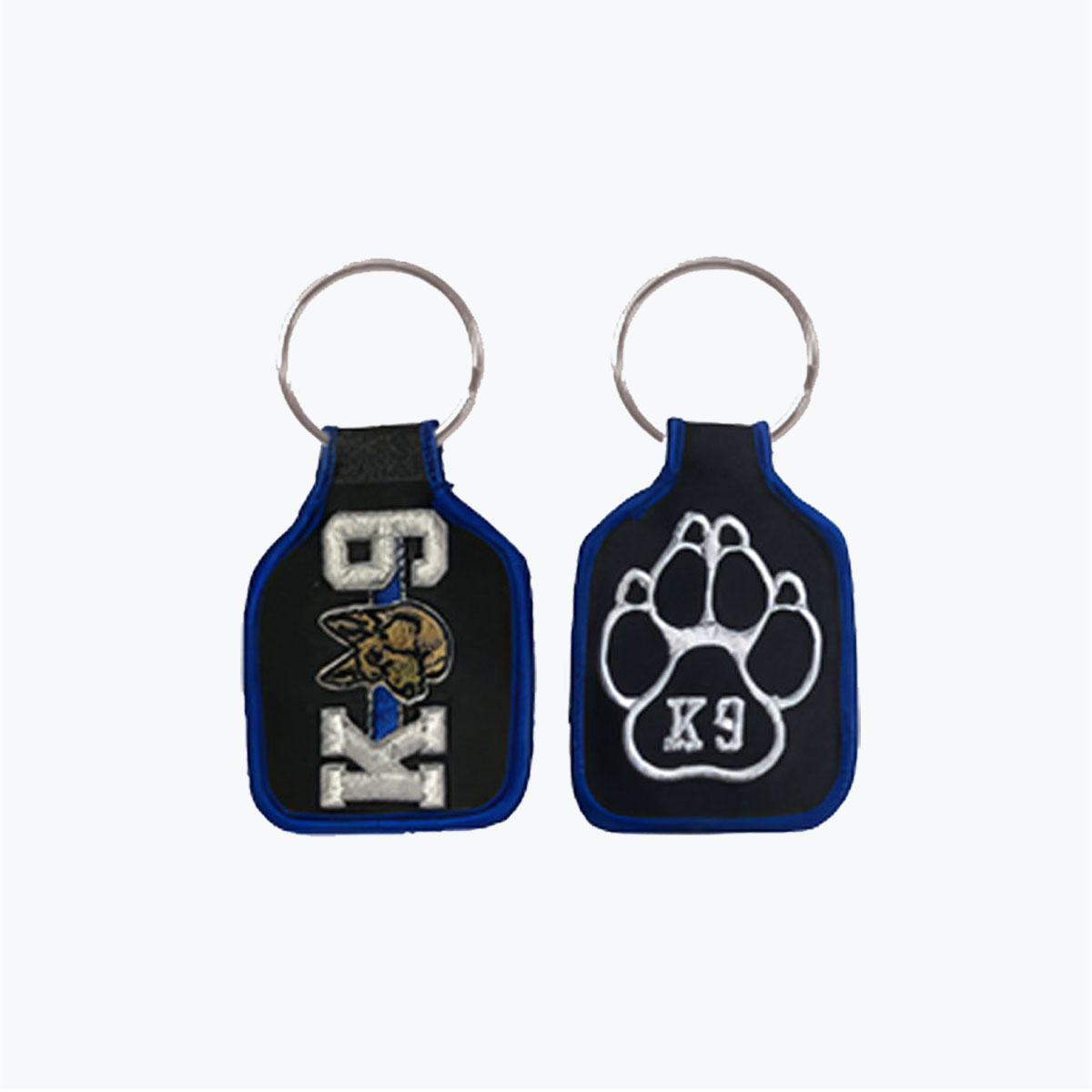 K9 Service Dog Embroidered Key Fob