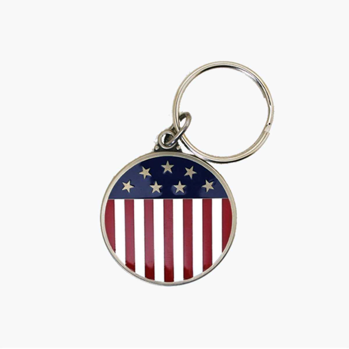 Stars and Stripes Large Key Chain