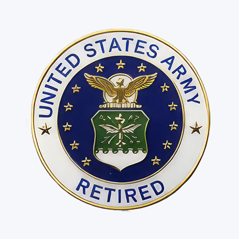 Air Force Retired Lapel Pins