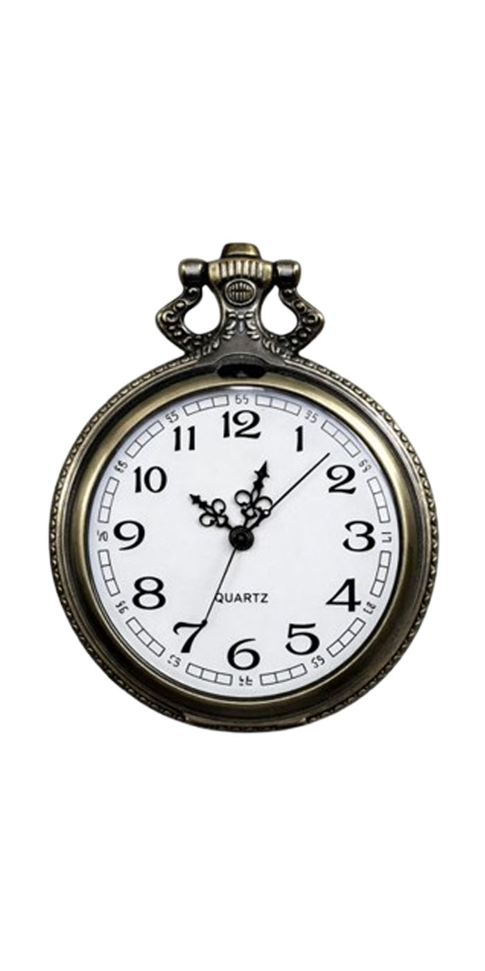 Fire Fighter Pocket Watch - Inside View