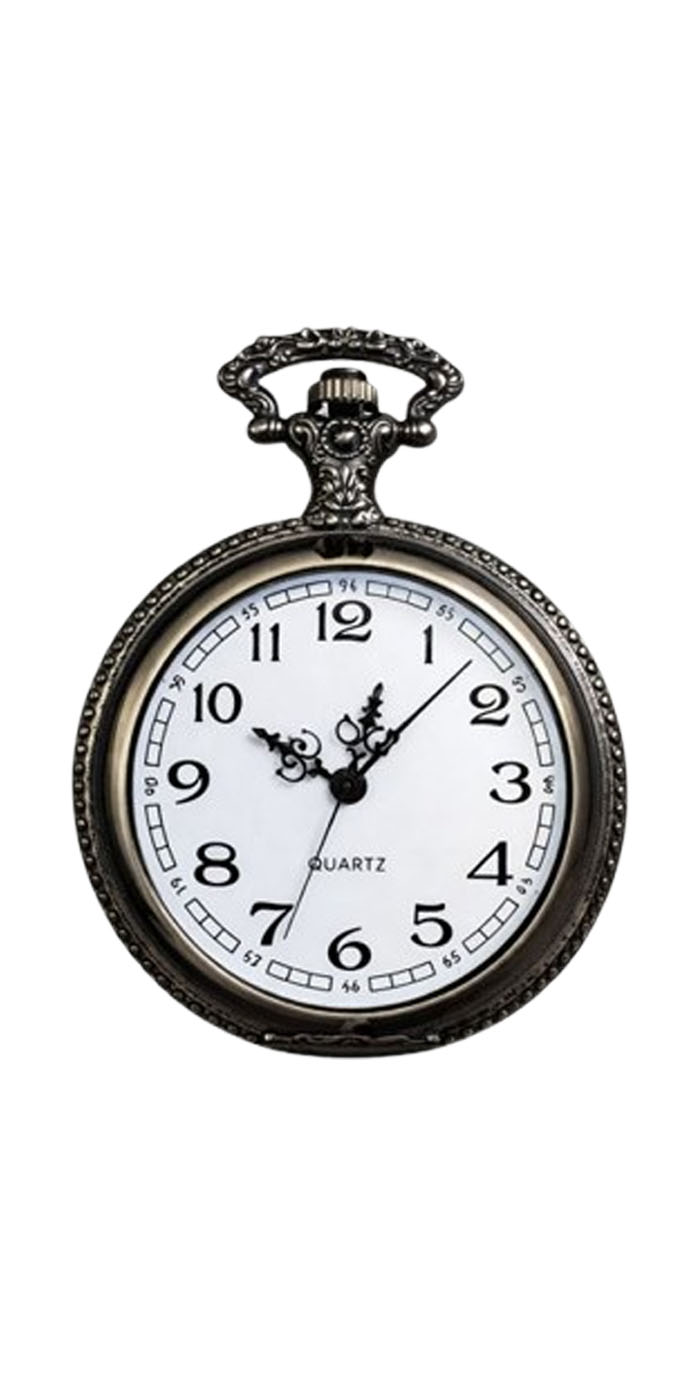 Marine Corp Pocket Watch - Inside View