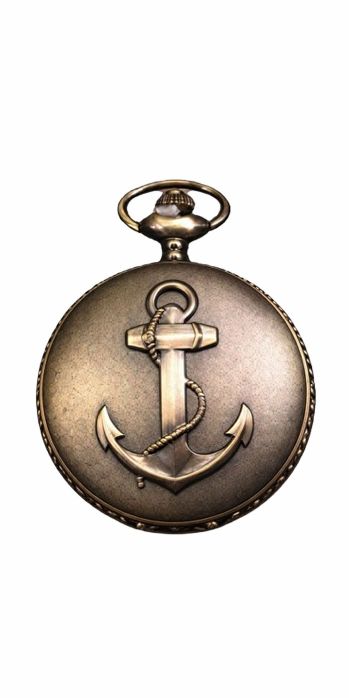 Navy Pocket Watch - Front View