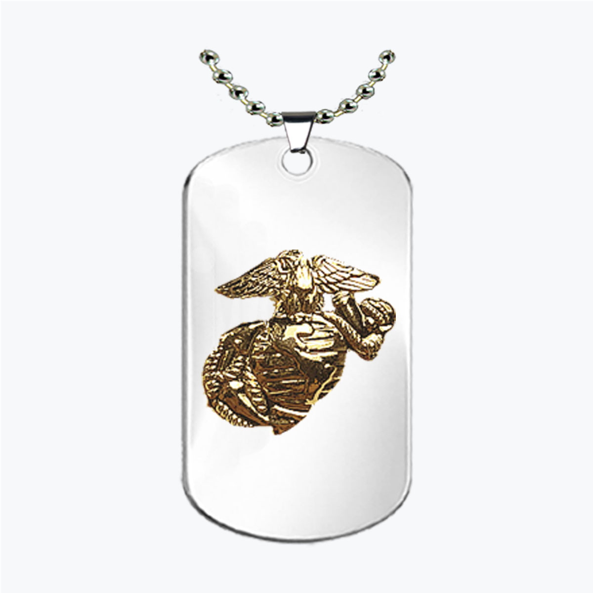 Marine Globe and Anchor Dog Tag