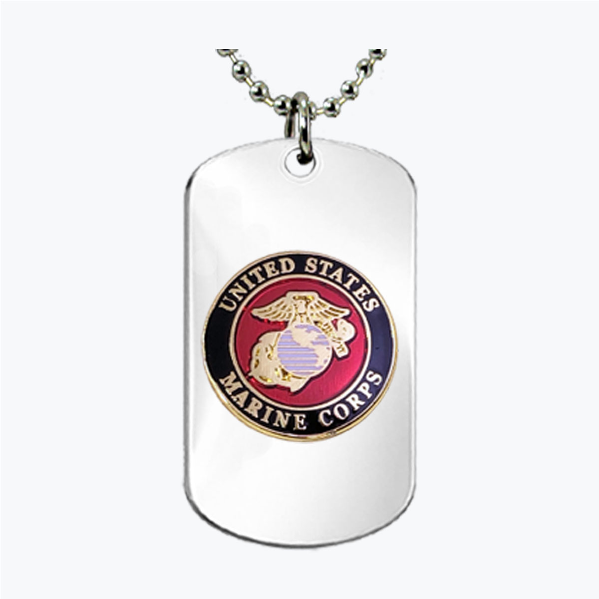 Marine Insignia Dog Tag