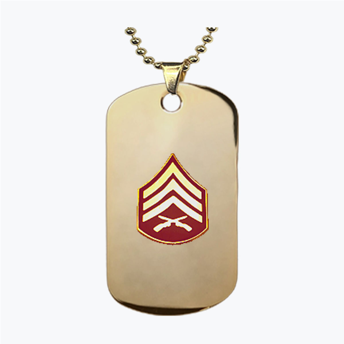 Marine Sergeant E5 SGT Dog Tag