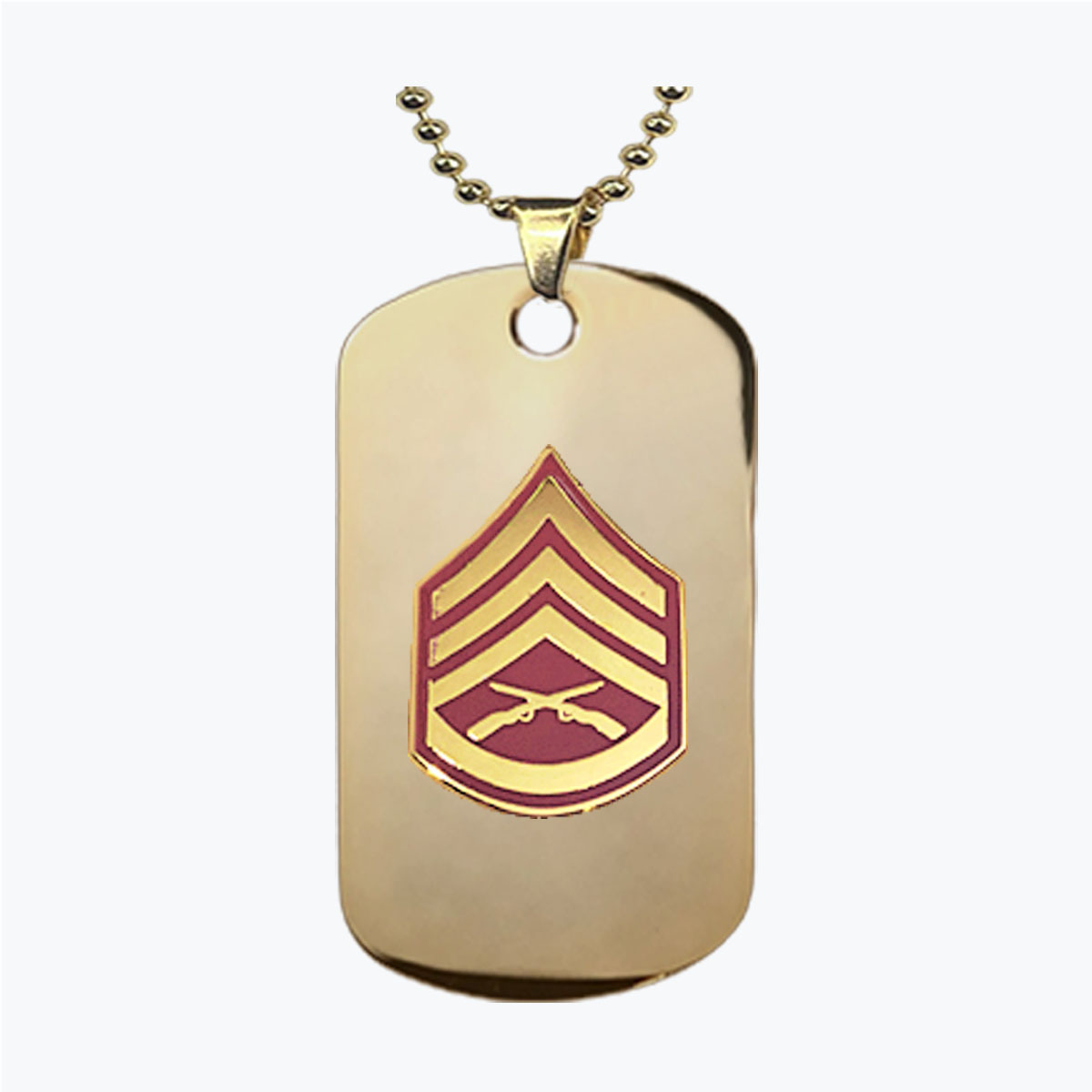 Marine Staff Sergeant E6 SSGT Dog Tag