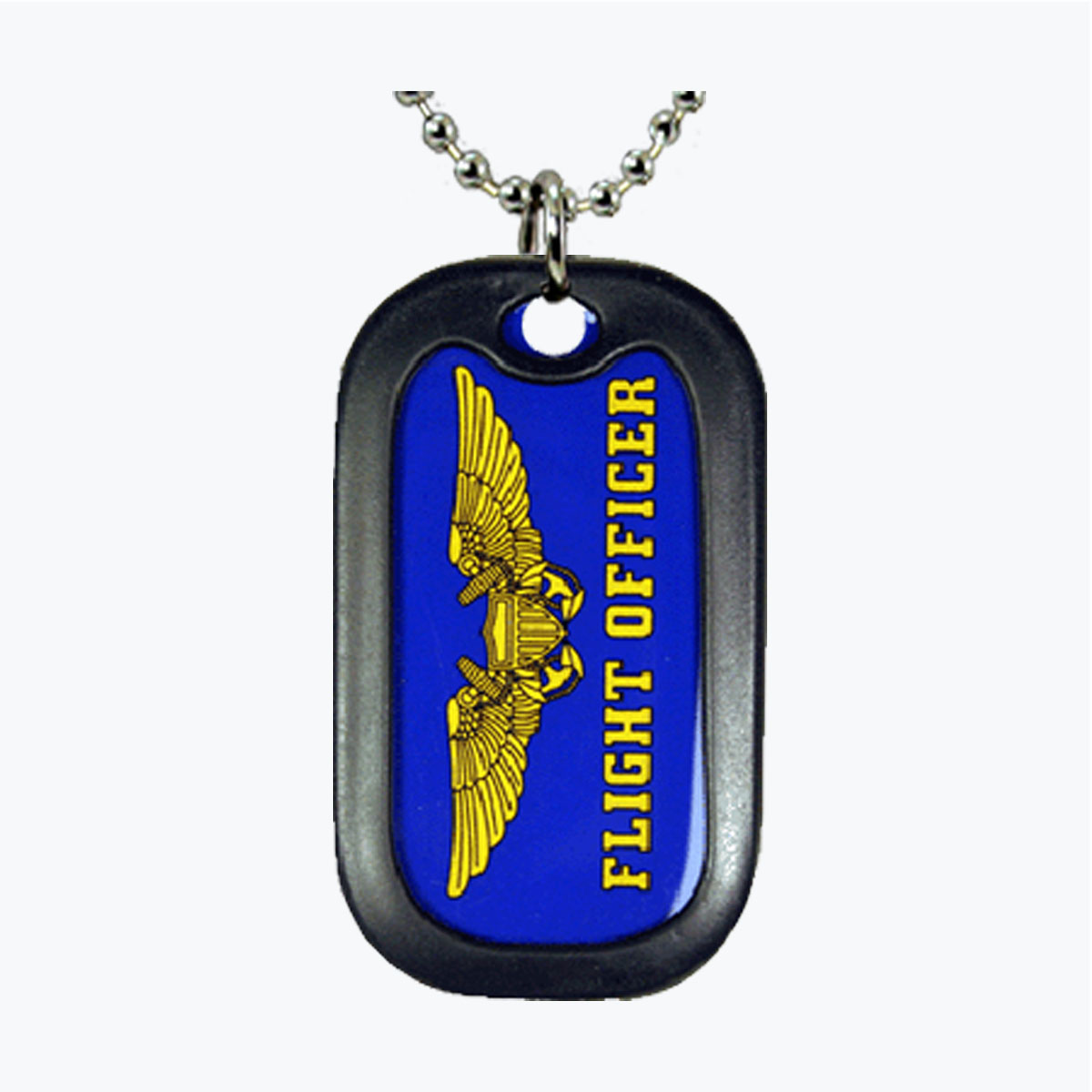 Navy Flight Officer Aluminum Dog Tag