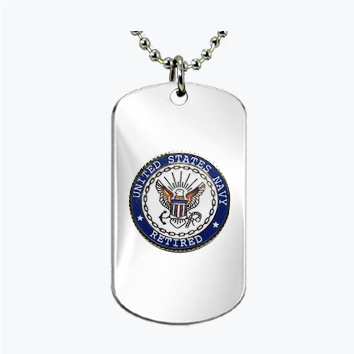 Navy Retired Dog Tag