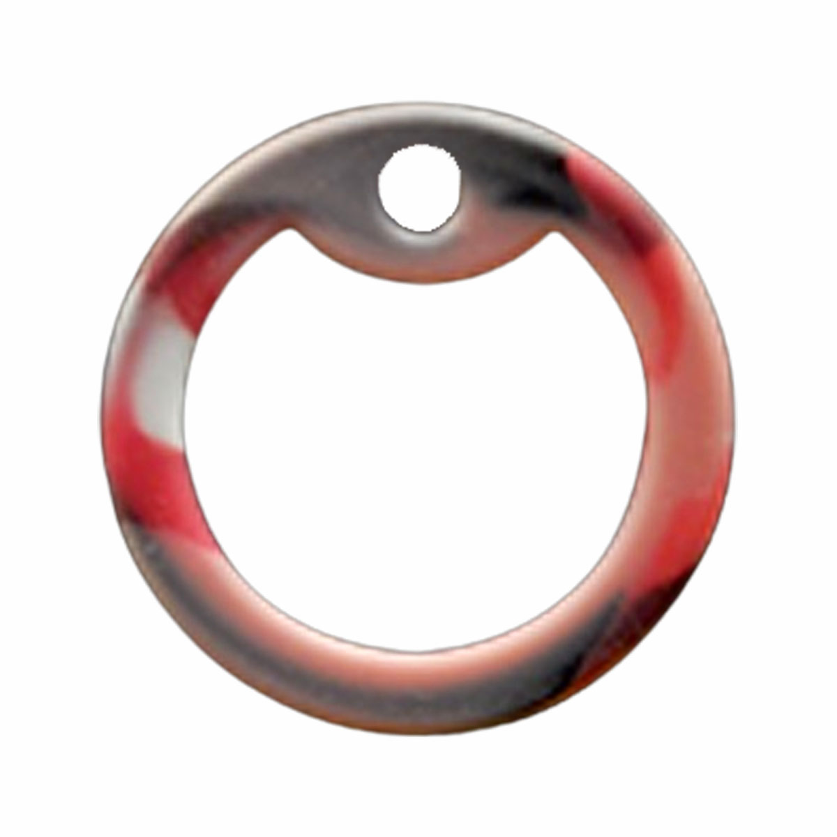 Pink Camouflage Dog Tag Silencer