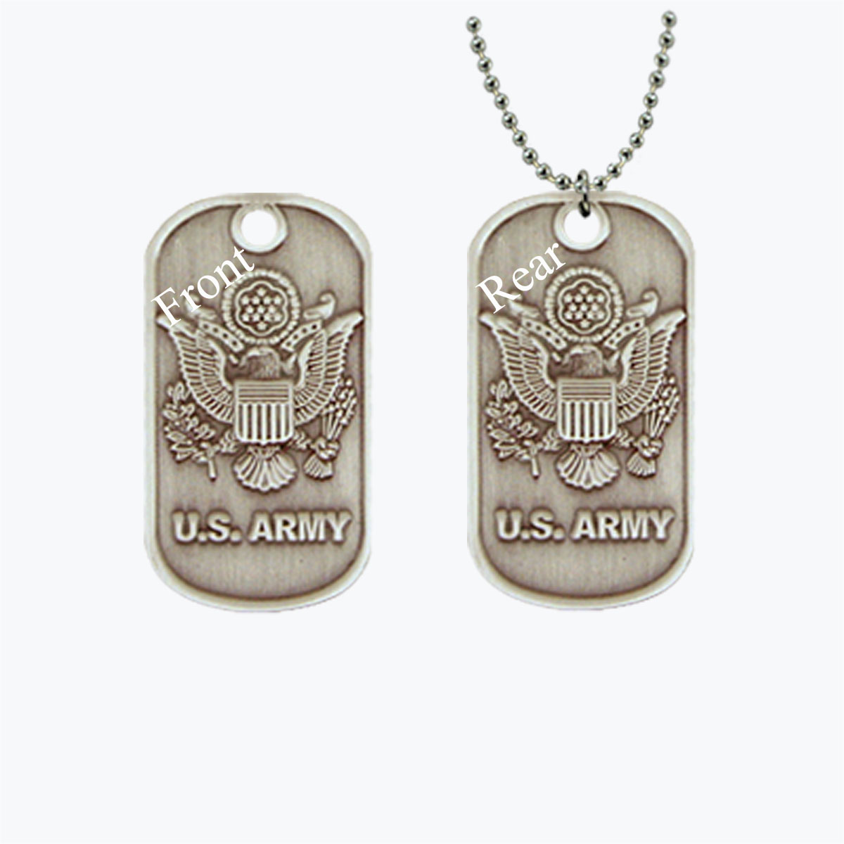 Mini U.S. Army Insignia Dog Tag